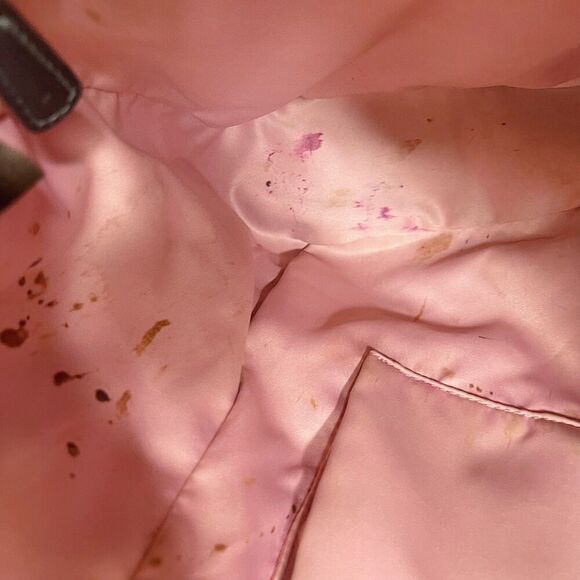 Coach Katarina Black Signature Monogram Hobo Bag Patent Leather Shoulder Bag - Picture 10 of 10